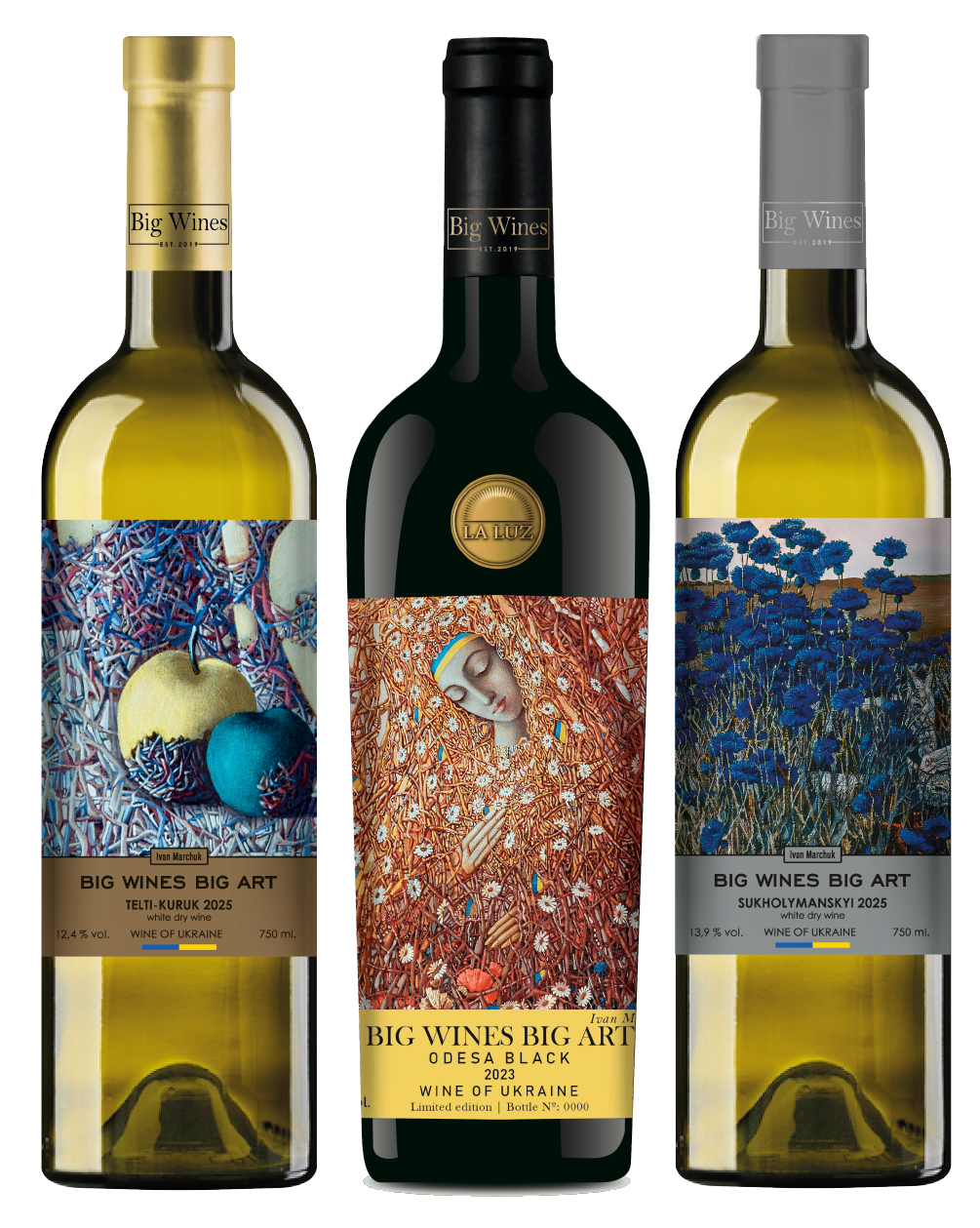 Сет №6 Big Wines Big Art