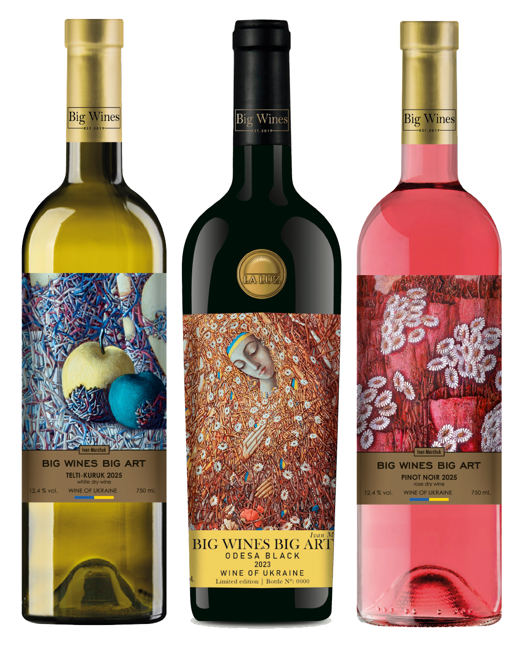 Сет №7 Big Wines Big Art